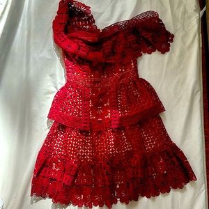 Self Portrait Lace Dress